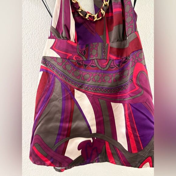 Guess jeans y2k metal detail halter top size M - Picture 2 of 6